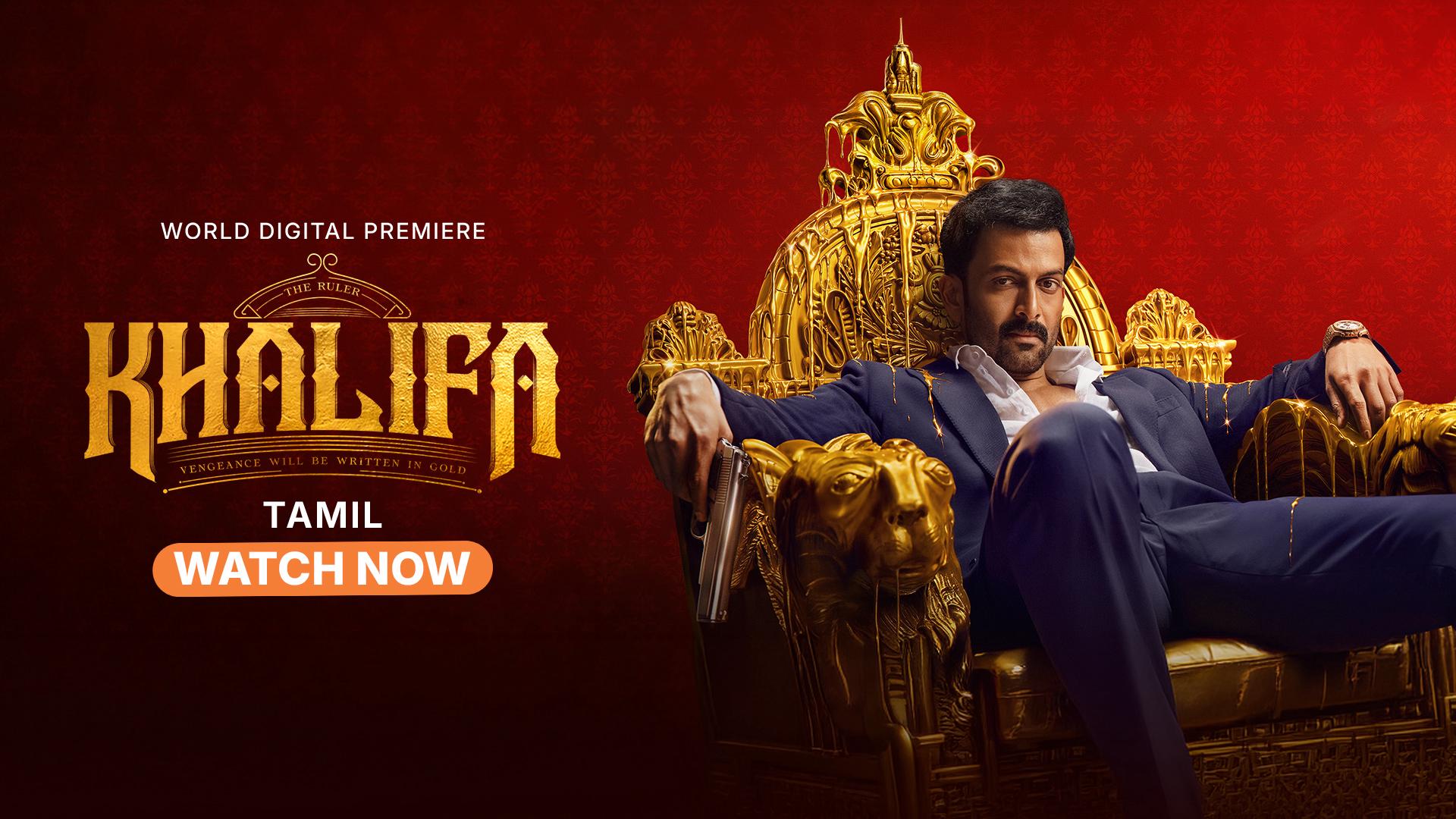 Net Ruler Khalifa - The Ruler Tamil Action Thriller on aha